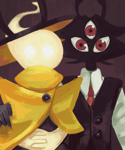 Portrait of Cedar and Tarot