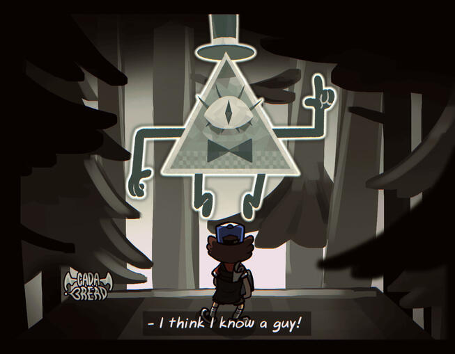 I Think I Know a Guy, Gravity Falls